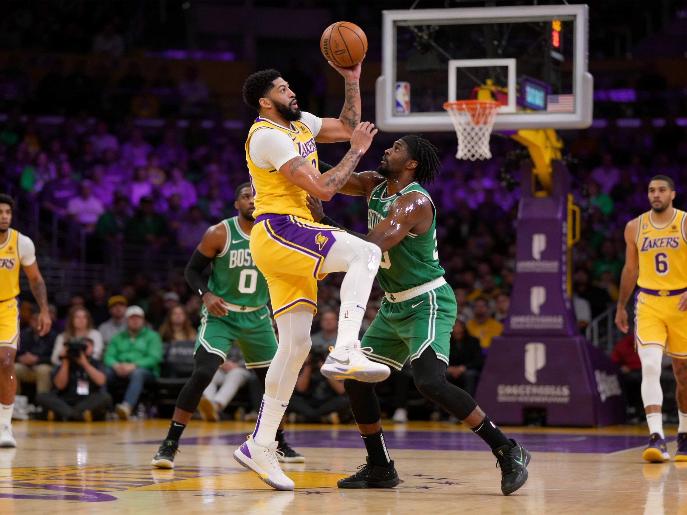 NBA湖人凯尔特人